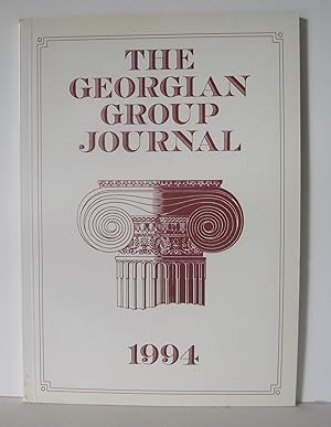 The Georgian Group Journal, Volume IV, 1994.