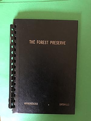 The Forest Preserve Adirondacks Catskills
