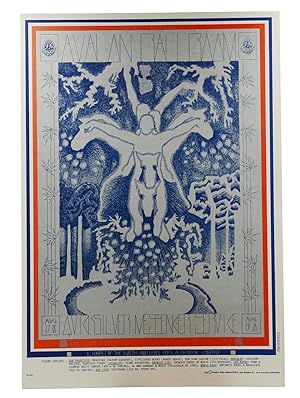 Original psychedelic poster for Quicksilver Messenger Service, The Other Half, & Melvin Q, August...