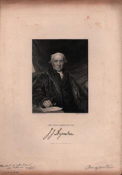 John Julius Angerstein, ESQ. (B&W engraving).