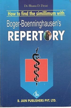 How to find the simillimum with boger-boenninghausen's repertory