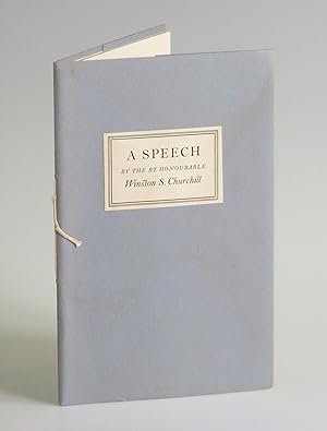 "The War Situation", A Speech before the Parliament of England on 11th November 1942 By The Right...