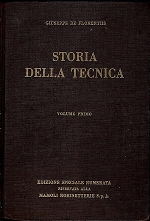 Storia della tecnica. Vol. I e II