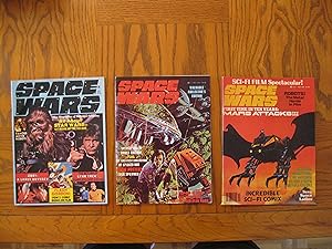 Space Wars (First Three Issues) including: #1 October 1977; #2 December 1977, and; #3 February 1978