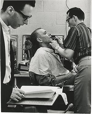 Original photograph of Laurence Olivier in makeup, circa 1960s