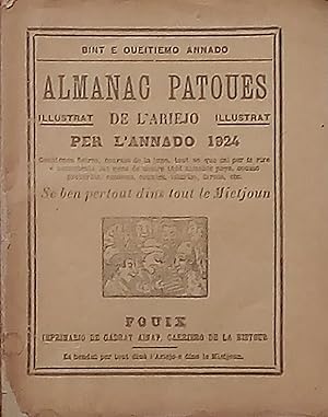 ALMANAC PATOUES de l'ARIEJO per l'annado 1924