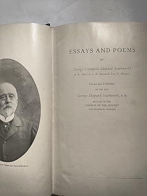 Essays And Poems (edited and published by his son)