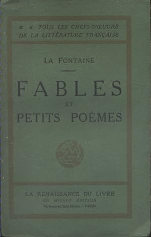 Fables et petits poèmes. Vers 1930.