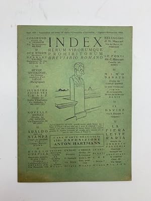 Index virorumque prohibitorum. Bull. 103. Agosto - Settembre 1926