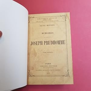 Mémoires de Monsieur Joseph Prudhomme