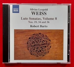 Lute Sonatas Volume 8 Nos. 19, 34 und 36 (Robert Barto)