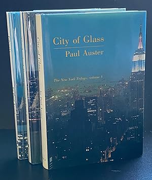 The New York Trilogy : City Of Glass' , 'Ghosts' & 'The Locked Room' : All Three Titles Signed By...