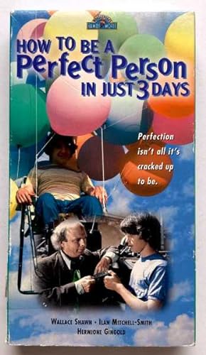 How to Be a Perfect Person in Just 3 Days [VHS]