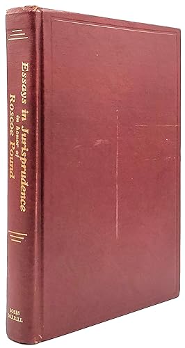 Essays in Jurisprudence in Honor of Roscoe Pound