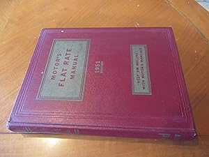 Motor's Flat Rate Manual 1951, 23Rd Edition