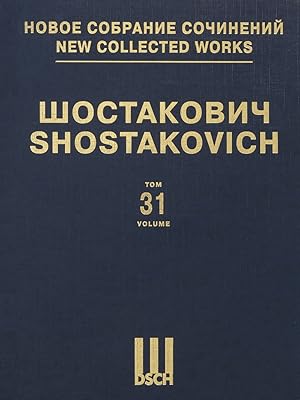 New Collected Works of Dmitri Shostakovich. Orchestral Compositions. Vol. 31. Scherzo. Op. 1. The...