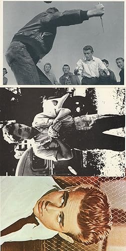 James Dean Looking Back 3x Film Rare Postcard s