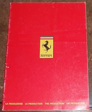Plaquette publicitaire Ferrari
