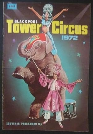 Programme cirque Blackpool Tower Circus 1972