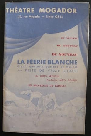 Programme Mogador La féérie blanche déc 1937