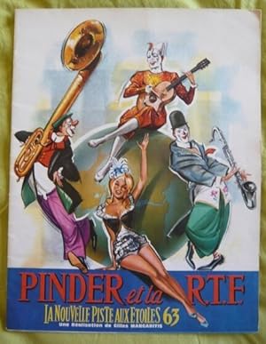 Programme du cirque Pinder et la RTF 1963