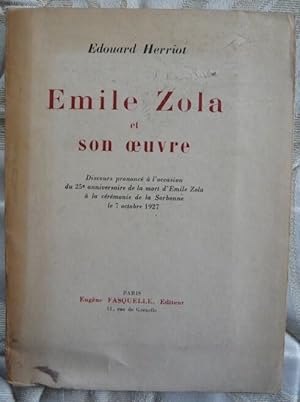 Emile Zola et son œuvre