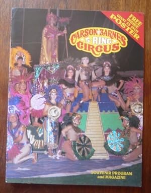 Programme de cirque de Carson & Barnes 5 Ring Circus (1993)