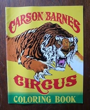 Carson & Barnes Circus coloring book