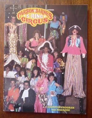 Programme de cirque de Carson & Barnes 5 Ring Circus (1992)