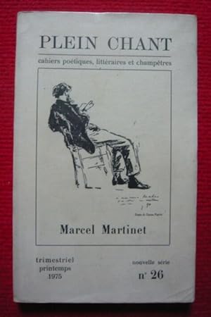 Marcel Martinet - Plein Chant trimestriel printemps 1975 n° 26