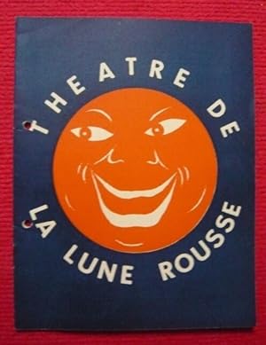 Programme de la tournée officielle du Théâtre de la Lune Rousse de Paris (circa 1950)