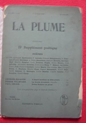 La Plume - n° 343-344 - 1er-15 Août 1903- revue littéraire et artistique - 15e année