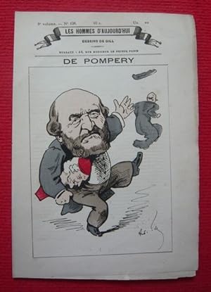 De Pompery - Les hommes d'aujourd'hui n° 126 3e volume - Dessin de Gill