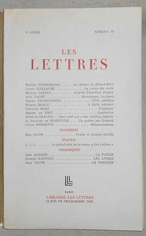 Les Lettres n°12