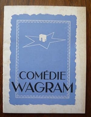 Programme de théâtre de la Comédie Wagram 1951 : Sens interdit Un imbécile Les aveux les plus doux
