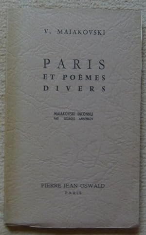 Paris et poèmes divers