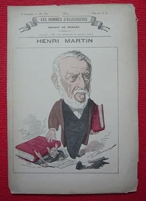Henri Martin - Les hommes d'aujourd'hui n° 174 4e volume - Dessin de De Demare