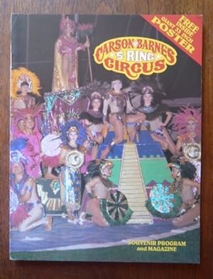 Programme de cirque de Carson & Barnes 5 Ring Circus (1994)
