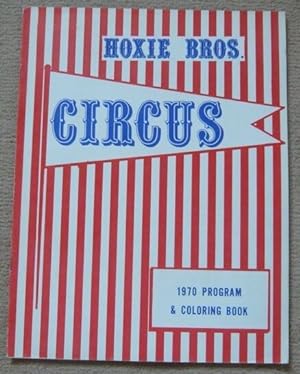 Programme de cirque de Hoxie Bros Circus 1970