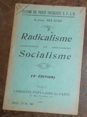Radicalisme et Socialisme