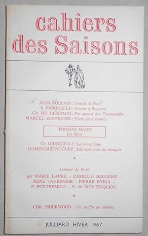Cahiers des Saisons n°48