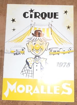 Programme Cirque Moralès 1978