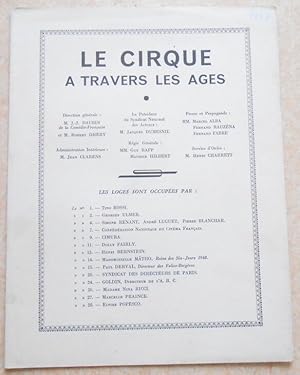 Le Cirque A Travers les Ages