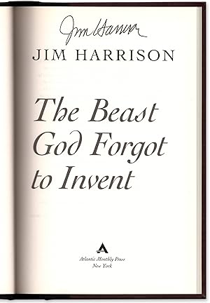 The Beast God Forgot To Invent.