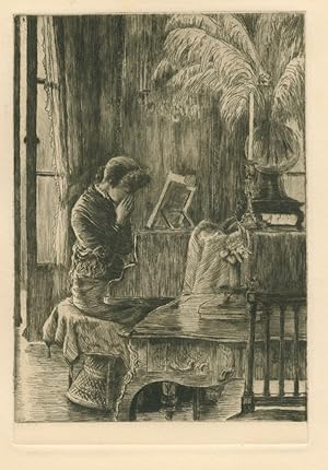 Renée Mauperin; Ten Etchings, Complete Set for the Illustrations to the Novel by Edmond and Jules...