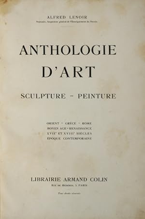 ANTHOLOGIE D'ART.