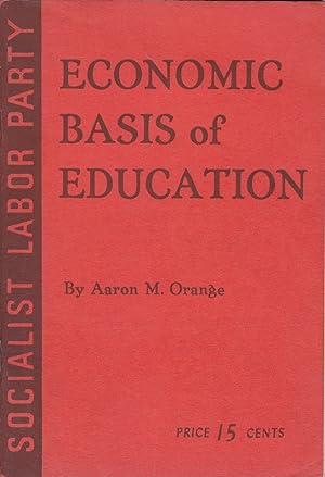 Economic Basis of education