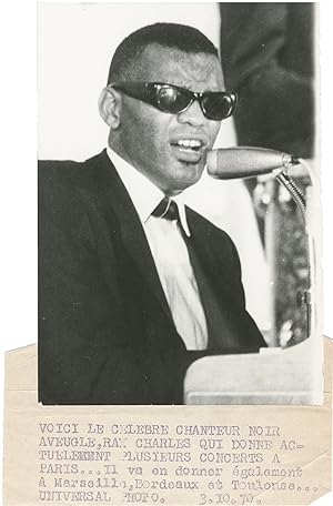 Original photograph of Ray Charles, 1970