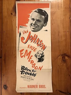 Born For Trouble Insert 1945 Faye Emerson, Van Johnson