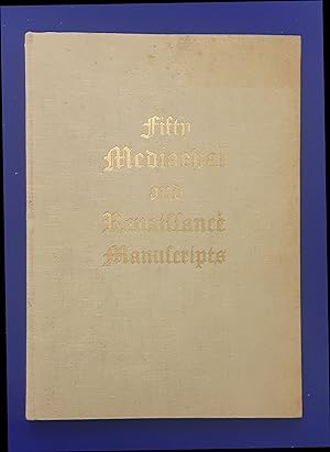 Catalogue 88. Fifty Medieval And Renaissance Manuscripts. [ H.P. Kraus, Bookseller's catalogue 19...